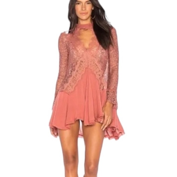 Free People New Tell Tunic In Dusty Mauve - Picture 3 of 15